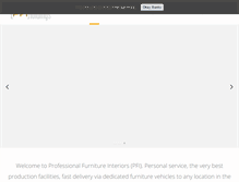 Tablet Screenshot of pfi-holdings.com